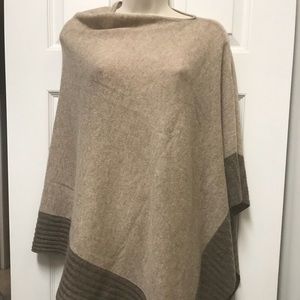 Lightweight Wool & Cashmere Poncho